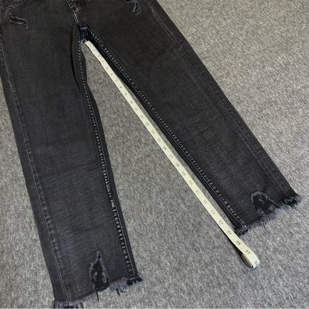 The People VS Black Washed Distressed Jeans - Picture 4 of 8
